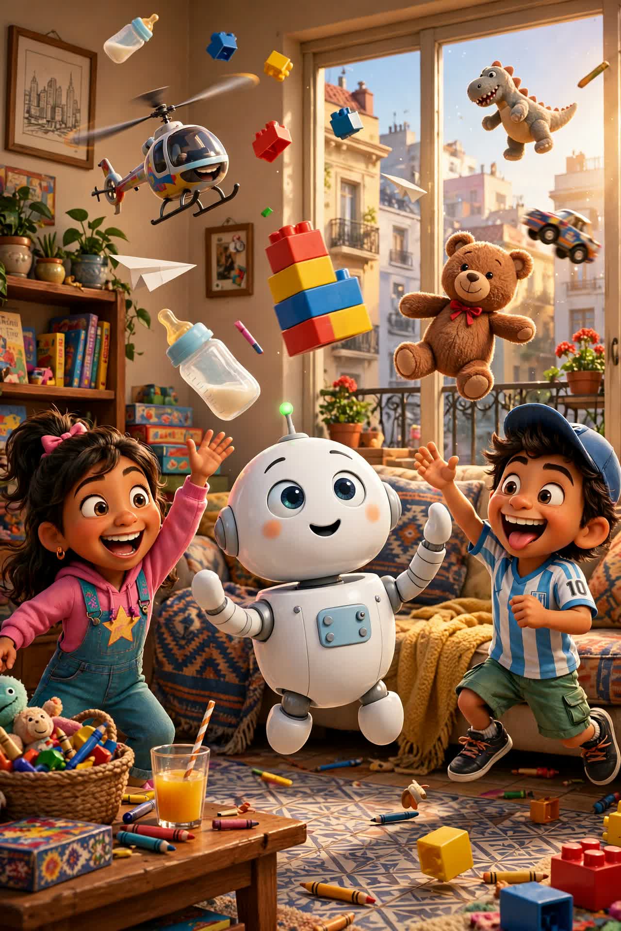 Robi, el robot niñero